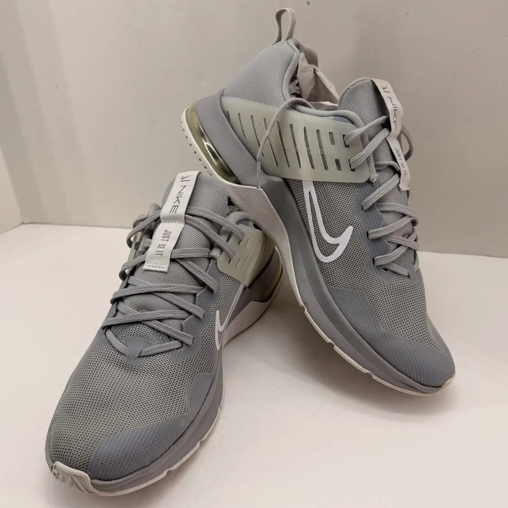 Nike Air Max Alpha Trainer 3 CJ8058-004 Mens Size 10 Gray White Training Shoes